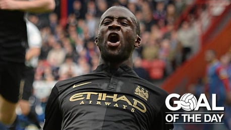 Goal of the Day: Yaya Toure v Palace