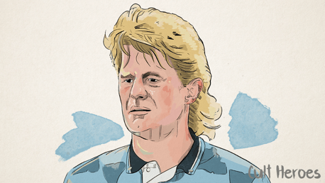 The swashbuckling centre-back: Colin Hendry