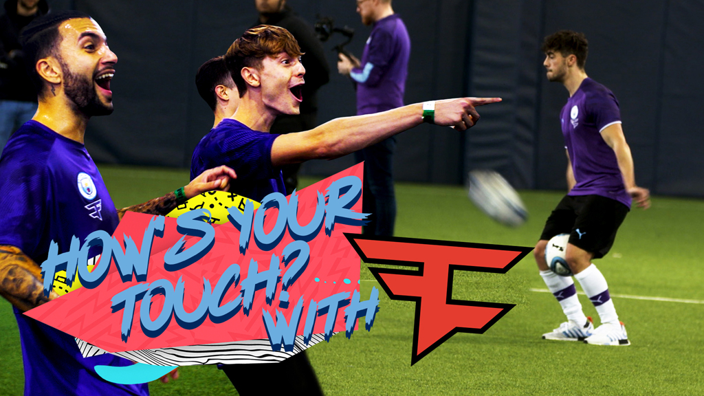 Faze Clan x Manchester City Football / Soccer Ball deals