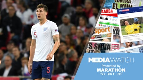 SUPER STONES: John Stones' performance for England caused a stir on social media...