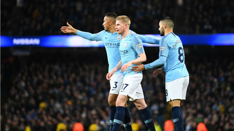 OFF THE BENCH, OFF THE MARK : De Bruyne makes it three...