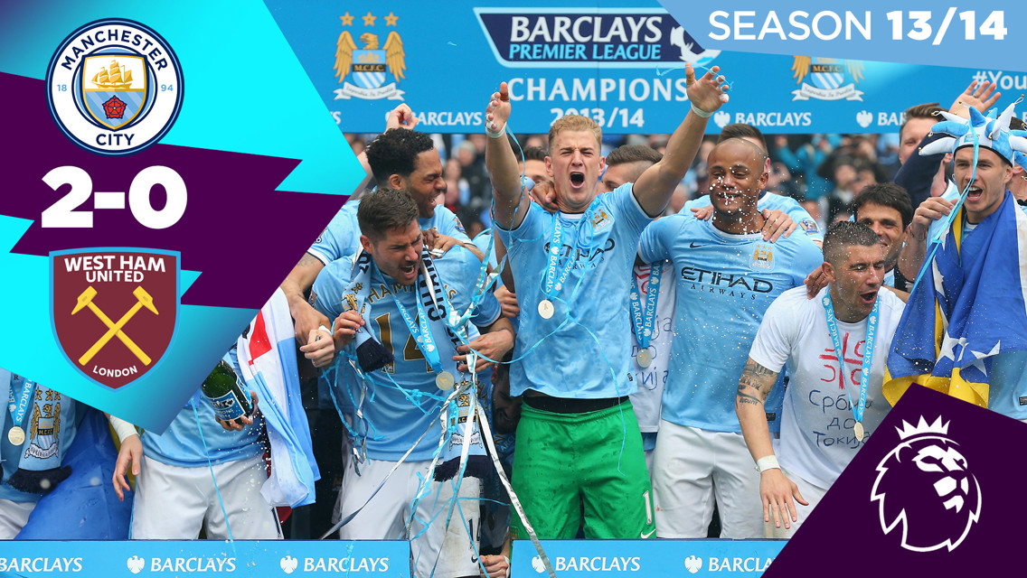 Partido clásico: City 2-0 West Ham