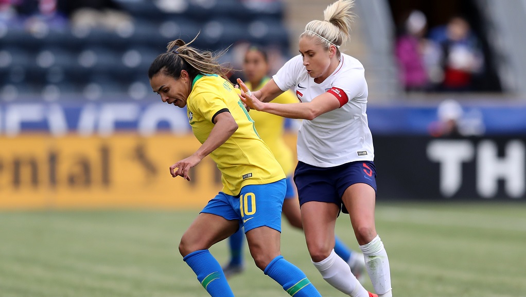 STEPH HOUGHTON : Leading England to victory over Brazil