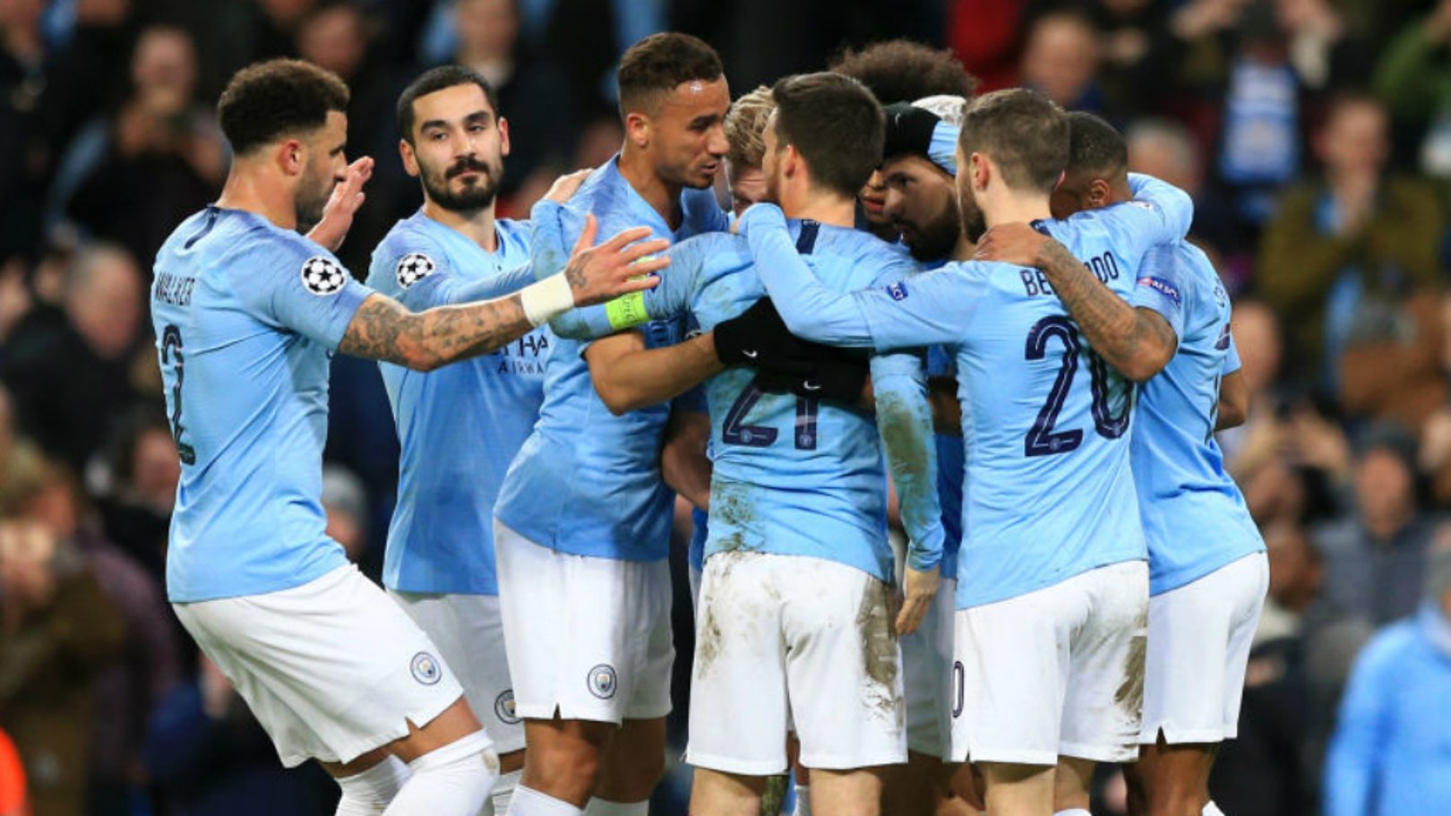 Manchester City equal Champions League record