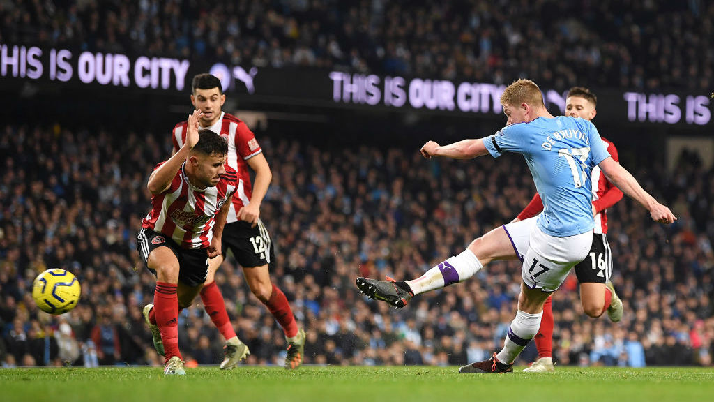 GAME, SET, MATCH : Kevin De Bruyne doubles our lead late on