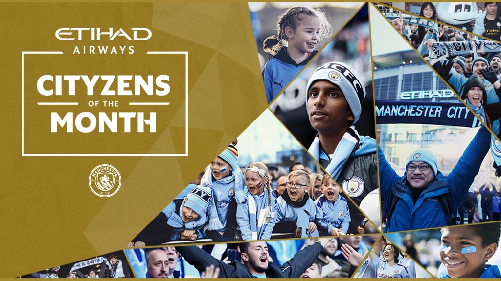 Celebrating our Etihad Cityzens of the Month