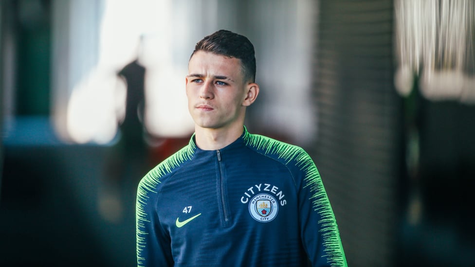 TEEN SPIRIT : Phil Foden is a study in concentration