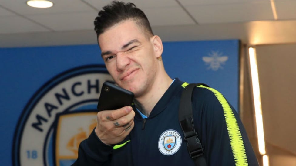 EYE EYE : Ederson arrives ready for duty