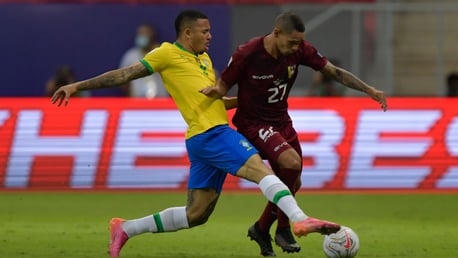 Jesus helps Brazil start Copa America defence with victory