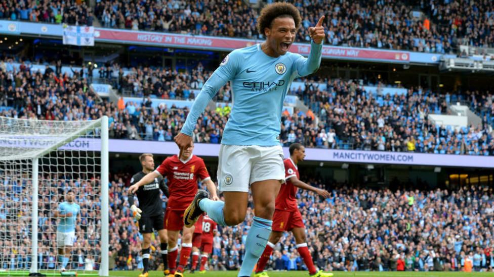 Leroy Sane (Manchester City) Portrait, Portrait, Headshot, Head