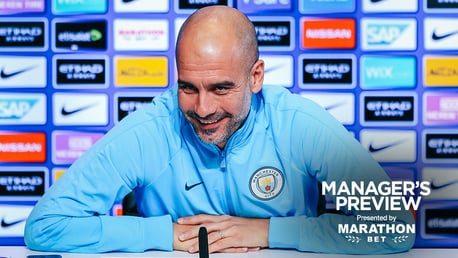 PREVIEW: Pep Guardiola addresses the media ahead of West Ham v City.