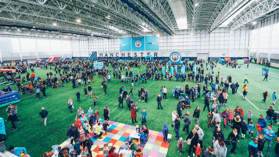 CFA : The fans explore the facilities here at the City Football Academy