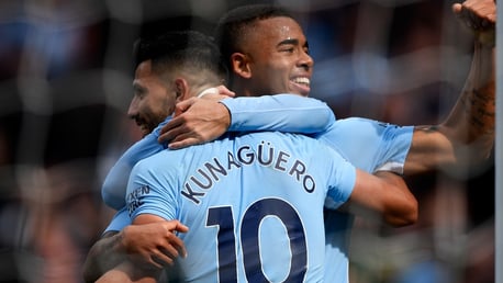 Aguero and  Jesus nominated for PFA monthly award