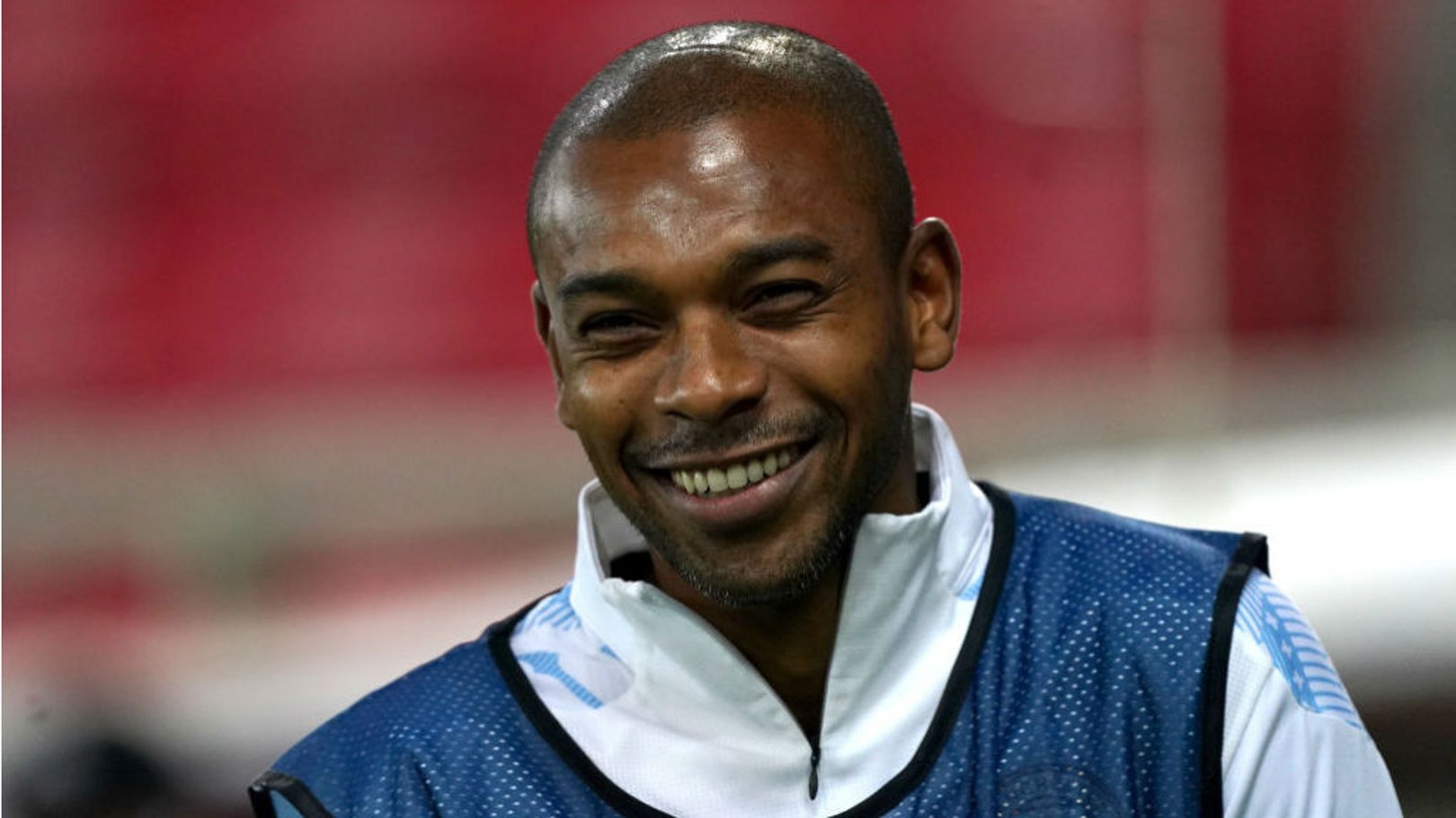 KEY FIGURE: City captain Fernandinho was delighted to be fit again and in the squad at Olympiakos