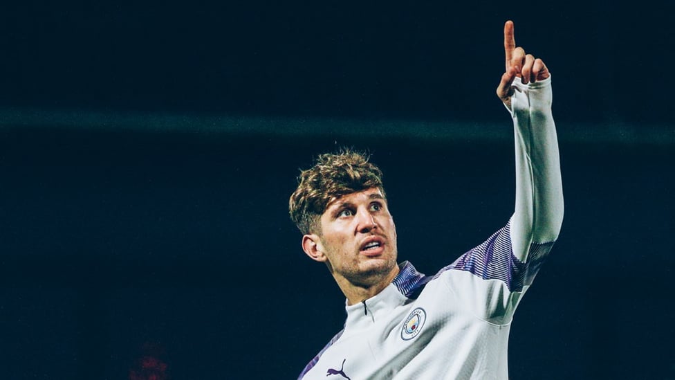 ONLY WAY IS UP : John Stones points the way forward