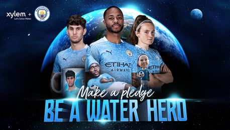 Manchester City and Xylem present: Be A Water Hero