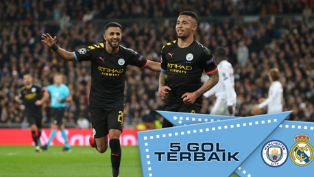 Lima Gol Terbaik vs Real Madrid