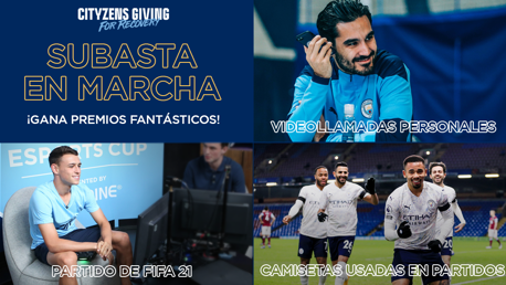 Ya en marcha la subasta de Cityzens Giving for Recovery