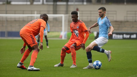 CITY v LYON: The Blues take on the French outfit at the Academy Stadium.