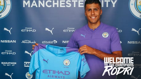 Rodri’s shirt number is… 