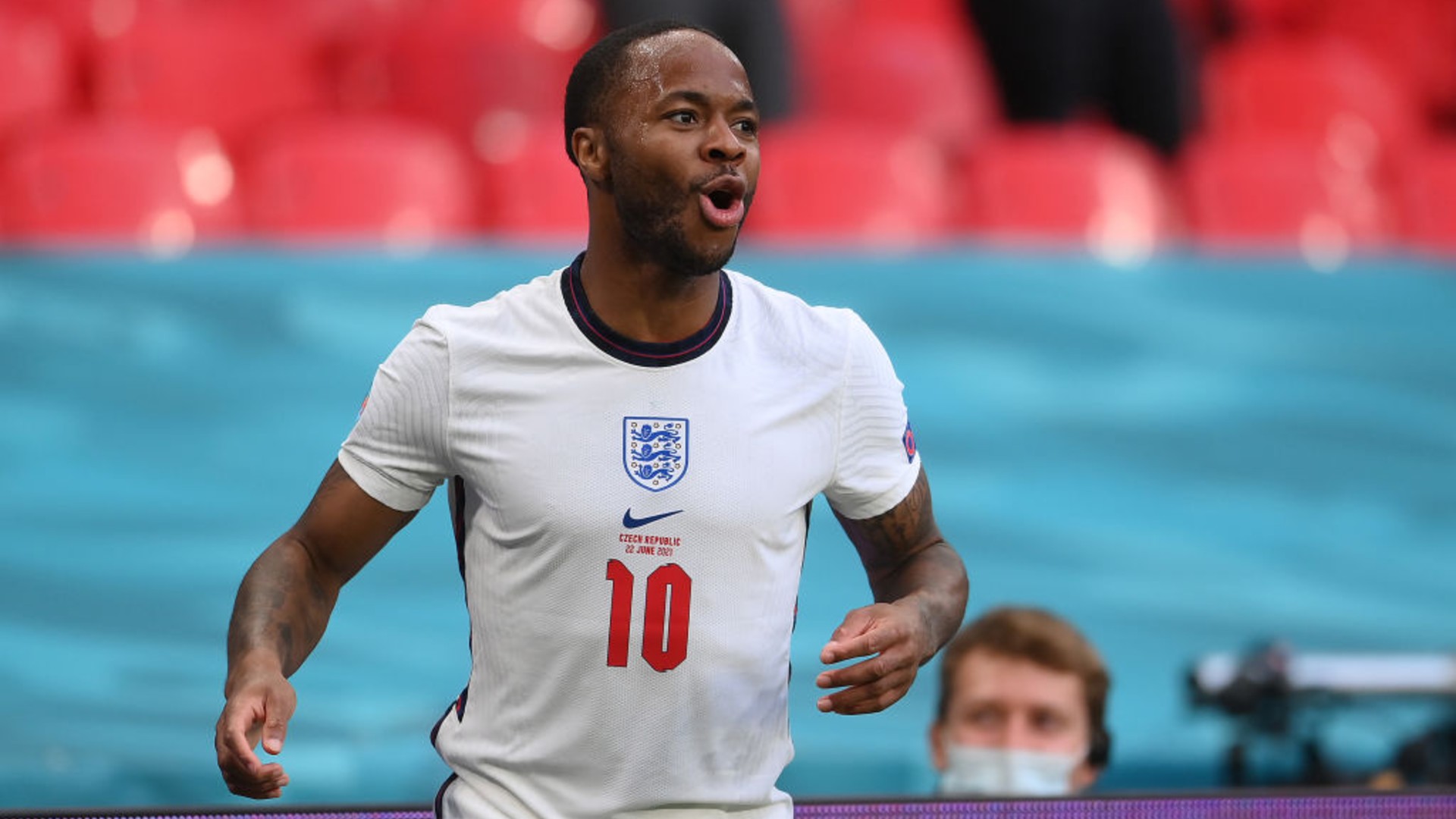  Sterling on scoring at Wembley and facing Germany