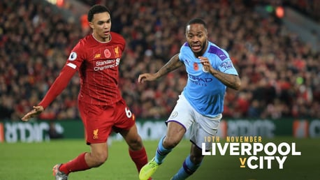 IN ACTION: Raheem Sterling gives chase against Liverpool.