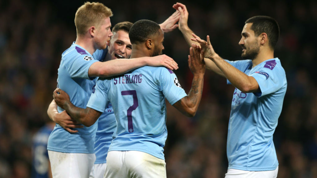 GROUP WINNERS: City have advanced into the last 16 of the UEFA Champions League.