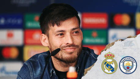 REAL DEAL: David Silva says City are looking forward to the challenge of taking on Real Madrid