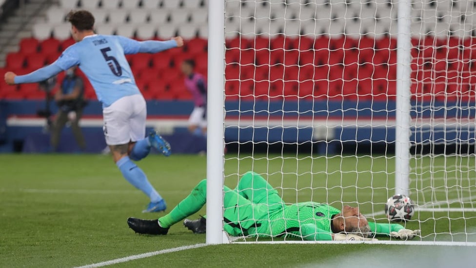THE BEAUTIFUL GAME: A contrast of emotions after City's leveler!