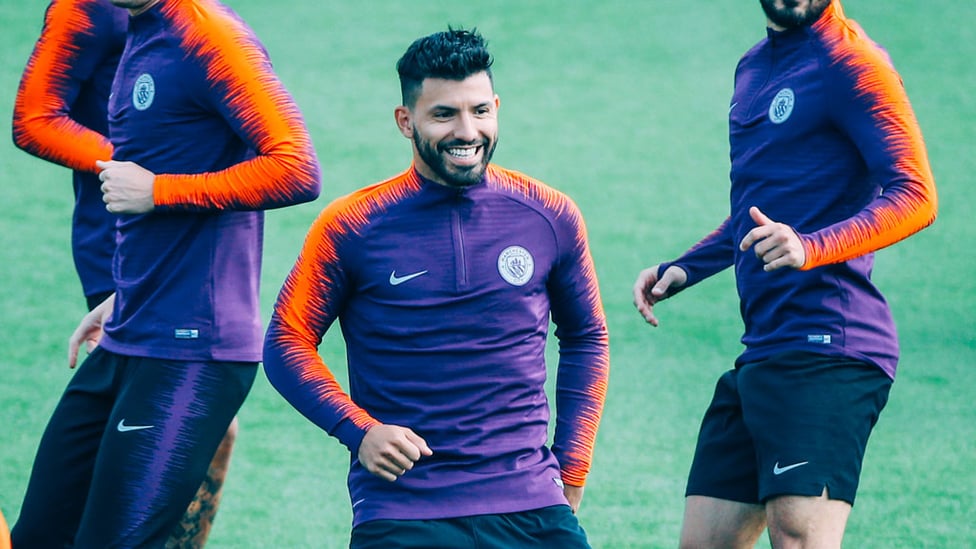 SERGIO : Good to see this guy in training today!