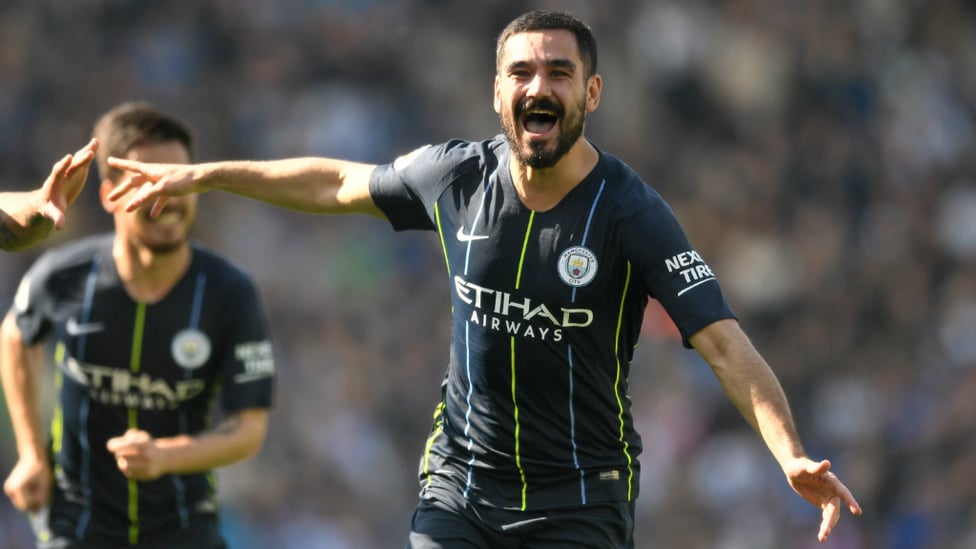 GERMAN EFFICIENCY : Ilkay Gundogan added the icing to the proverbial cake with a sensational free-kick