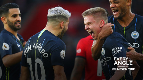 Todos los ángulos: Agüero v Southampton