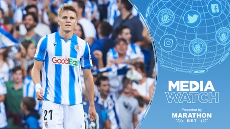 TARGET?: It's claimed City are monitoring Martin Odegaard, after watching him impress for Real Sociedad