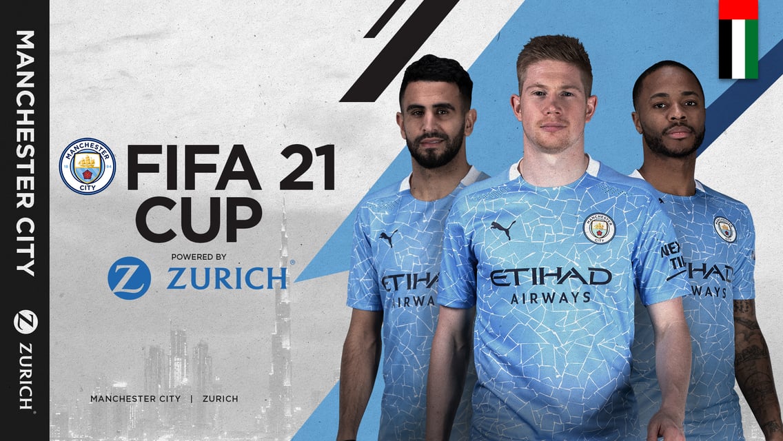 Manchester City and Zurich launch Zurich FIFA 21 Cup