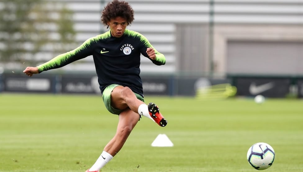 GO WITH THE 'FRO : Leroy Sane looking sharp