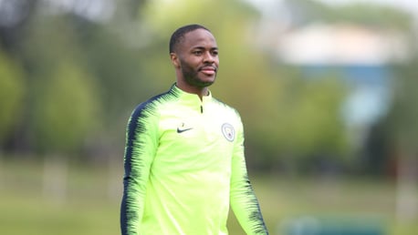 BATTLE: Raheem Sterling is ready to give his all for the Premier League title.
