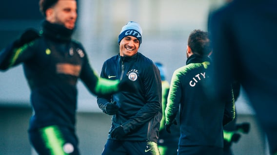 READY FOR THE CHALLENGE AHEAD: Danilo. 