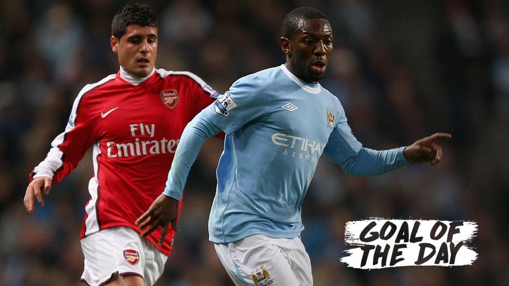 GOAL OF THE DAY: Shaun Wright-Phillips v Arsenal 2009.