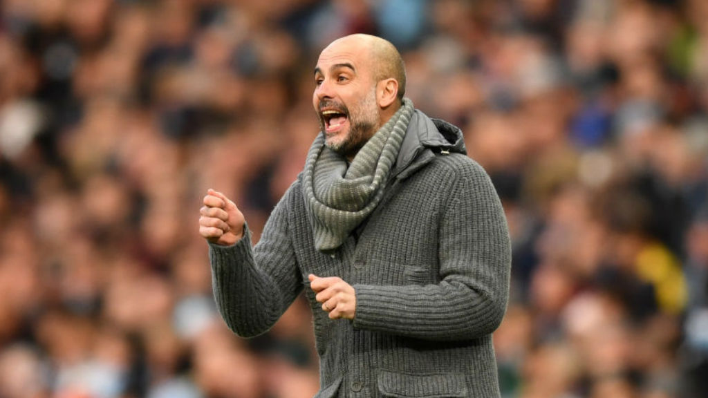 
                        THE THINKER : Pep always has a plan....
                