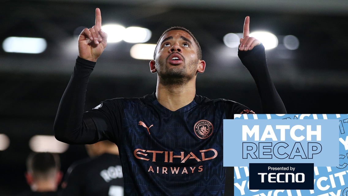 Fulham 0-3 City: Match recap