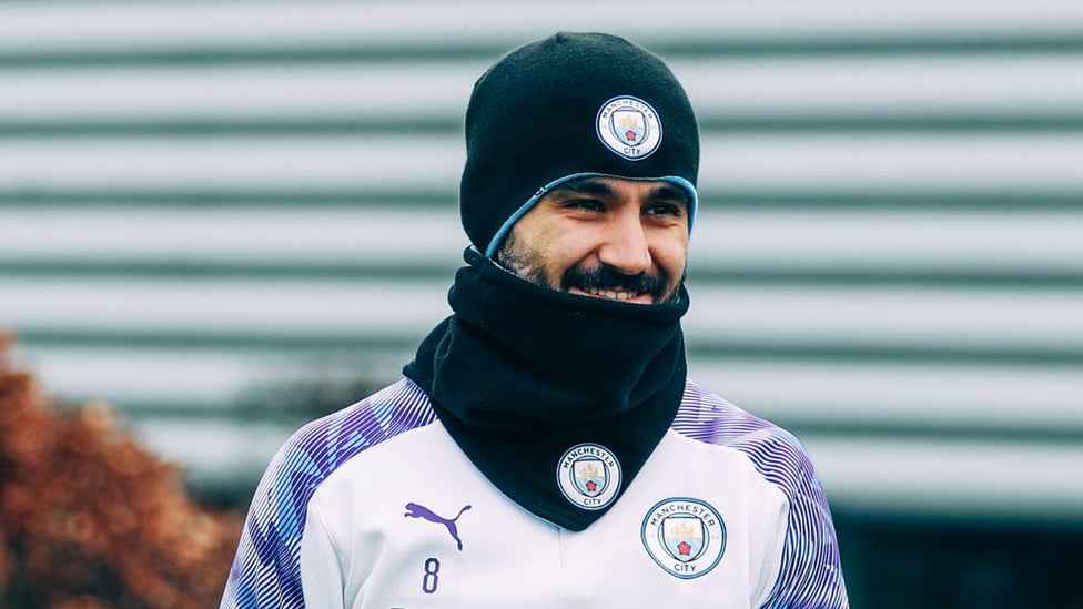 CHILLY : All the protective layers for Ilkay Gundogan.