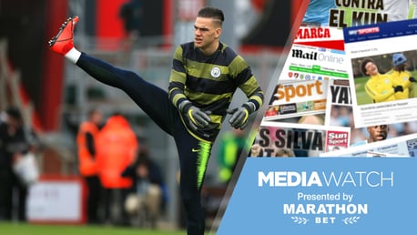 MEDIA WATCH: Ederson has been praised by a fellow 'keeper.