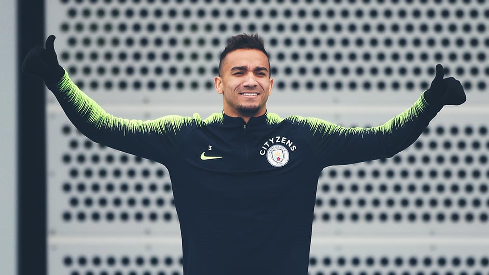 BRAZILIAN BLEND : Danilo looks eager to get down to work