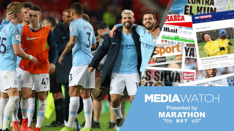 MEDIA WATCH: This morning's back pages are full of praise for City's derby display 