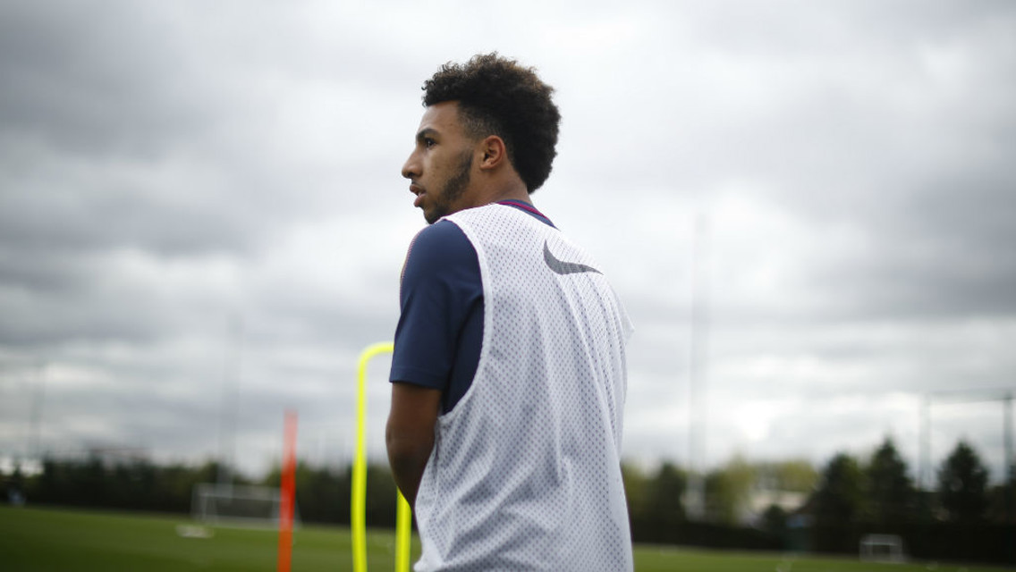 HAT-TRICK HERO: Henri Ogunby is delighted with City's opening day performance.