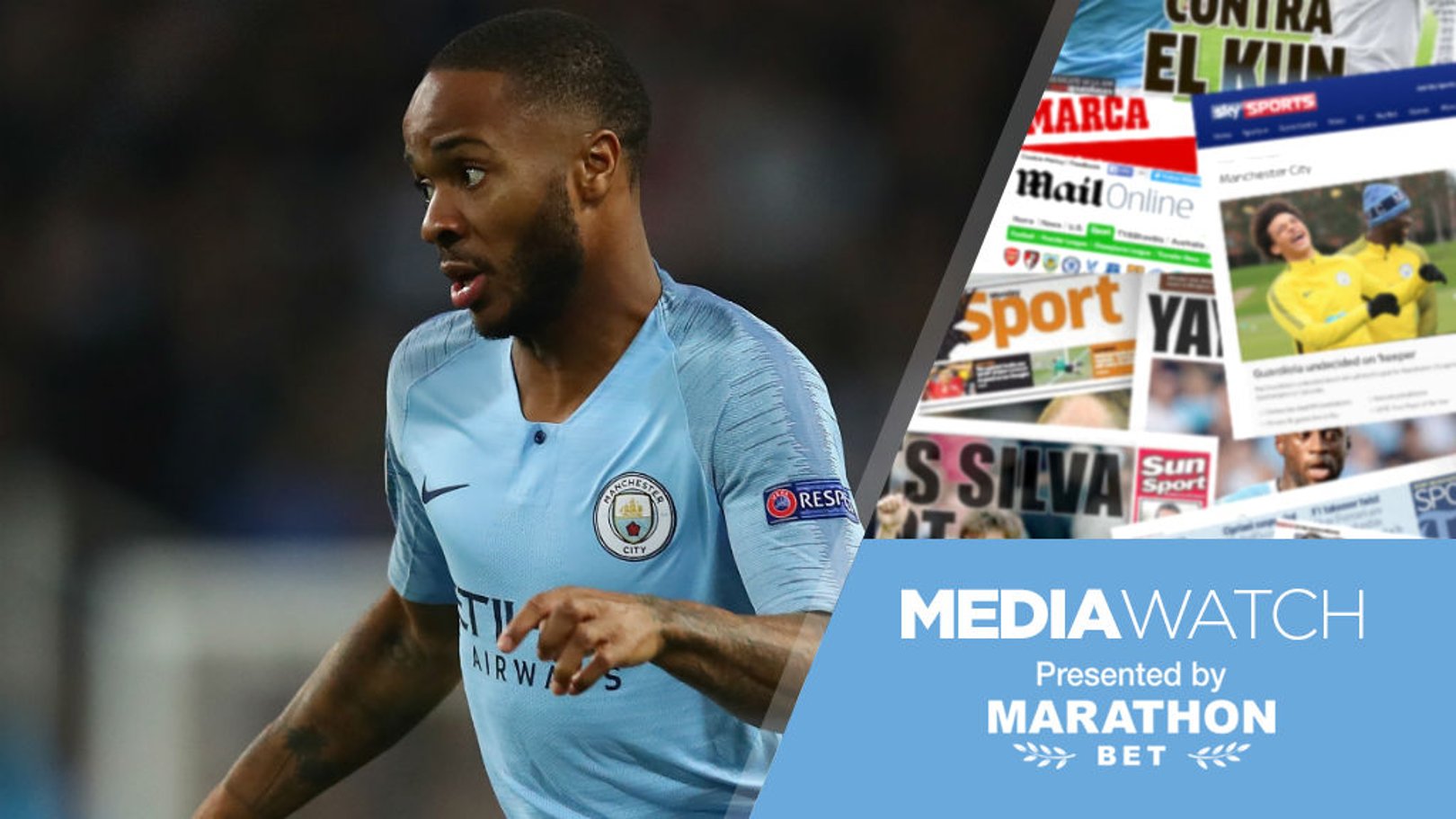 Media: Sterling praise and derby predictions