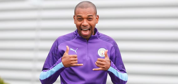 LET'S GO: Fernandinho is ready for Wolves on Sunday