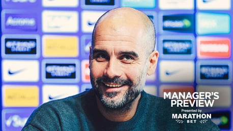 PREVIEW: Pep addresses the media...