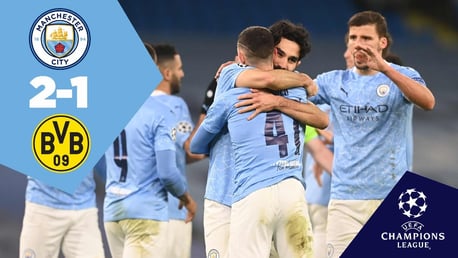 City 2-1 Dortmund: Full-Match replay