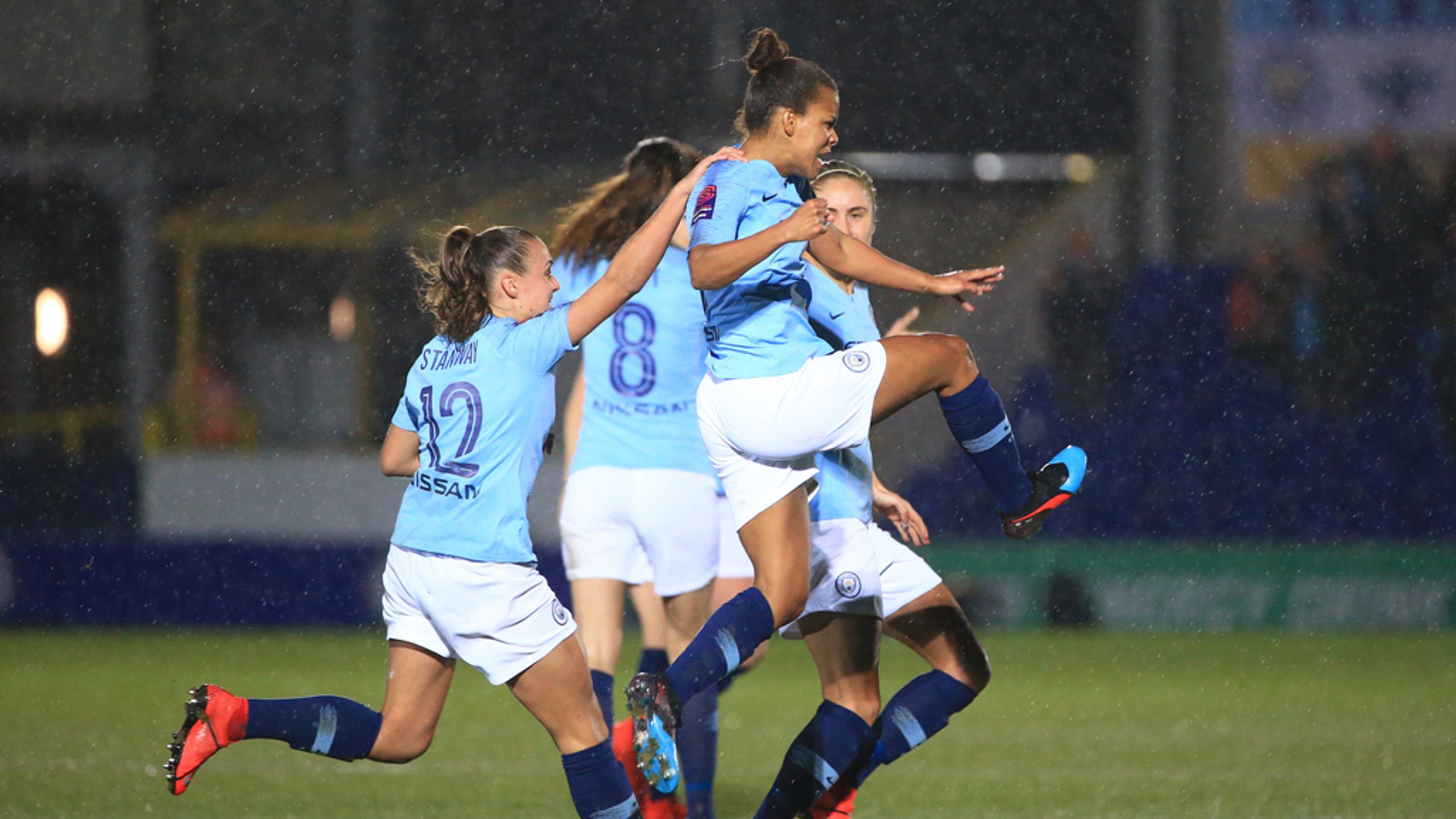 ON FIRE: Nikita Parris has scored eight times in six games